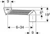 Geberit Versprungbogen für Stand WC, 1 Stk. Produktbild-Vorschau 3