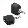 deleyCON 2 Stück 3,5mm Klinke Stereo Audio Adapter Produktbild-Vorschau 3