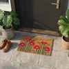 Mata wejściowa Relaxdays, włókno kokosowe i mak, 60x40 cm, Podgląd zdjęcia produktu 3