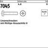 Reyher  Flachkopfschrauben ISO 7045 4.8 M 6 x 12 -H (1000 Produktbild-Vorschau 1