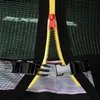 SixJump 1,40 M Gartentrampolin Schwarz TS140/1833 Produktbild-Vorschau 2
