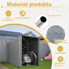 Přístřešek na nářadí, garážový stan, přístřešek pro auto, Náhled obrázku produktu 5