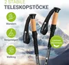 Juskys Nordic Walking Stöcke - 2 Alu Teleskop leicht & Produktbild-Vorschau 2