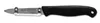 A KDS brand peeler knife with a black handle and a silver blade is shown against a white background. Anteprima dell’immagine prodotto