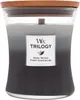 WoodWick Trilogy Medium Hourglass Candles bougie parfumée Voir les images du produit 7