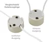Lampenfassung McShine, GU10, 10cm Kabel, max. 250V/100W, Produktbild-Vorschau 3