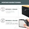 Distributeur de serviettes en papier eluno avec couvercle, Voir les images du produit 6