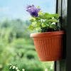 Wandblumentopf TERRA 22 cm - Farbe: Terrakotta Produktbild-Vorschau 4