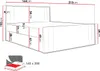 MIRJAN24 Boxspringbett Carmen, Stilvoll Doppelbett mit zwei Produktbild-Vorschau 4