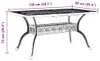 VidaXL 4002804, Czarny, 900 mm, 1500 mm, 720 mm Podgląd zdjęcia produktu 6