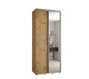 Kleiderschrank ASIRI 11 - 100/45 cm, Artisan-Eiche / Silber Produktbild-Vorschau 2