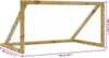 vidaXL Porta da calcio con rete 160x80x100 cm in legno di Anteprima dell’immagine prodotto 5