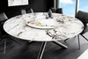 riess-ambiente Runder Esstisch SPIN 150cm weiß grau braun Produktbild-Vorschau 9