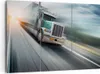 Bild auf Leinwand - Leinwandbild - LKW Straße schnell - Produktbild-Vorschau 1