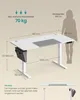 SONGMICS Höhenverstellbarer Schreibtisch elektrisch 140cm Produktbild-Vorschau 14