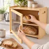 WELLHAUS, bambusová chlebníčka, 2 poschodia, 40 cm, s Náhľad obrázku produktu 5