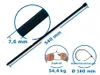 Kabelbinder 540 x 7,6 mm Schwarz 200 Stück Produktbild-Vorschau 3