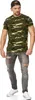 Mivaro Herren Camouflage T-Shirt Regular Fit Rundhals aus Produktbild-Vorschau 1
