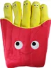 Plüsch Pommes Kissen 50cm - lustiges Kuschelspielzeug Produktbild-Vorschau 2