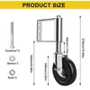 Torrolle 100mm, Torrolle mit Bremse bis 100 kg Produktbild-Vorschau 7
