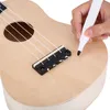 21inch Basswood 4 String Ukelele DIY Kit Instrument Zubehör Produktbild-Vorschau 3