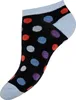 OCERA 10 Paar Damen Sneaker Socken mit buntem Punktemuster Produktbild-Vorschau 3