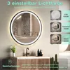 GIMBELEN LED Runder Badezimmerspiegel mit Beleuchtung, Produktbild-Vorschau 8