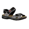 Rieker Damen Trekkingsandalen blaugrau, Damen:39 EU Produktbild-Vorschau 22