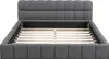CDGlobal Polsterbett 140 x 200 cm, Jugendbett, Doppelbett Produktbild-Vorschau 7