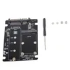 karta adaptera 2 w 1 dla dysków Mini M.2 NGFF i MSATA SSD Podgląd zdjęcia produktu 2