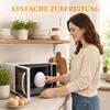 Eierkocher Mikrowelle 4 Eier, Eierform Frühstücksbereiter Produktbild-Vorschau 7