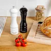Creative Home Velký Dřevěný Mlýnek na Sůl a Pepř Černá a Náhled obrázku produktu 8