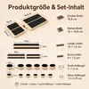 Massives Holz-Fuß- und Sprunggelenkbrett, Balance- und Produktbild-Vorschau 3