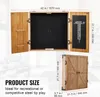 Szafka na rzutki SucceBuy, zestaw z litego drewna, Podgląd zdjęcia produktu 2