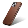 Icarer Oil Wax Premium Leather Case Skórzane Etui Iphone 14 Podgląd zdjęcia produktu 5