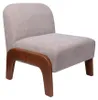 HOMLA Fotel LUSENTO beżowy 66x72x72 cm Podgląd zdjęcia produktu 1
