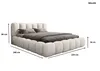 QUARTO Exklusives Polsterbett FLOW 180x200 cm – Produktbild-Vorschau 7