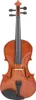 vidaXL Violine Komplettset mit Bogen und Kinnhalter Dunkles Produktbild-Vorschau 2