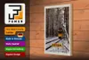 Holzschild Reise 20x30cm Berlin Deutschland Schnee Reise Produktbild-Vorschau 3