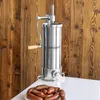 Manuell Wurstfüller 5kg Edelstahl Wurstmaschine Wurstpresse Produktbild-Vorschau 6