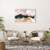 Poster - Poster ohne Rahmen - Grafik Modern Landschaft - Produktbild-Vorschau 5