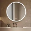 Badspiegel mit Beleuchtung rund 100 cm, LED Spiegel mit 3 Produktbild-Vorschau 1