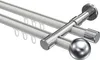 Interdeco Innenlaufstange / Gardinenstange mit Innenlauf Produktbild-Vorschau 1