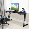 A gaming desk setup with a monitor, keyboard, mouse, headphones, and a gaming chair. Náhled obrázku produktu