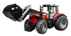 Bruder Massey Ferguson 7480 z przyczepą do transportu Podgląd zdjęcia produktu 15