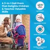 Puppenwagen 3-in-1 – Gondel und Buggy mit Tasche und Produktbild-Vorschau 6