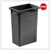 A dark gray trash can insert with a red and white logo in the upper right corner. Voir les images du produit