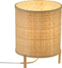 Tischlampe Trinidad, Bambus, 15 Watt, E27-Fassung, Ø 19 cm Produktbild-Vorschau 5