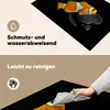 KitchenYeah© Herdabdeckplatte Fisch - Linie - Schwarz , Produktbild-Vorschau 2