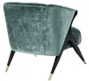 Casa Padrino Designer Sessel Ägäisches Grün / Schwarz / Produktbild-Vorschau 3